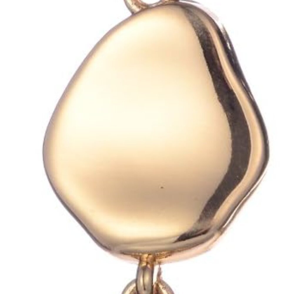 Statement Multi-Layer Y Necklace 28" Adjustable G… - image 1